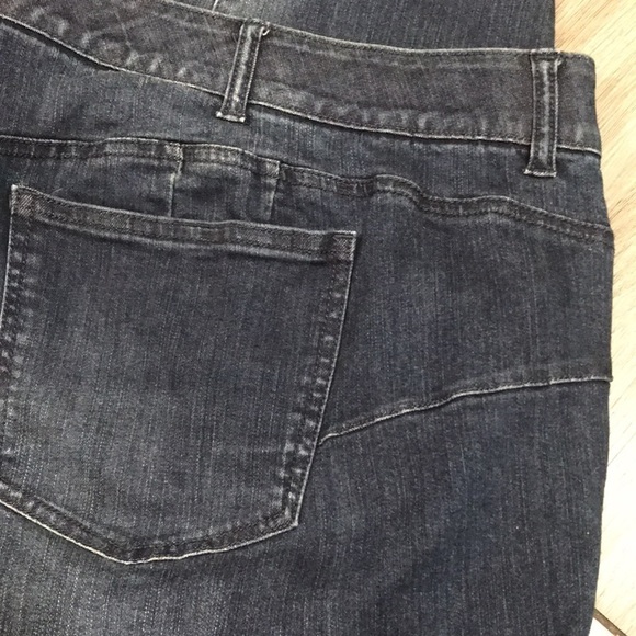 Sky High Skinny Premium Stretch High-Rise Dark Wash Jeans size 28T - Picture 4 of 10